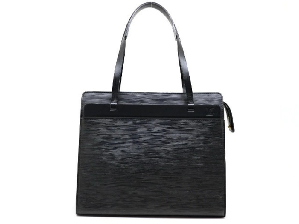 LOUIS VUITTON Bag Croisette Tote Epi Noir Black